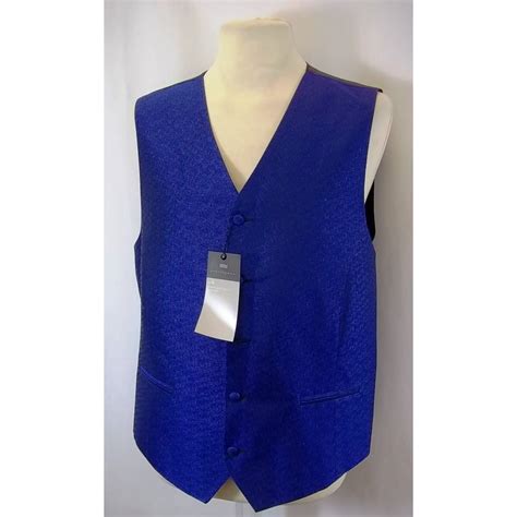 marks and spencer blue waistcoat.